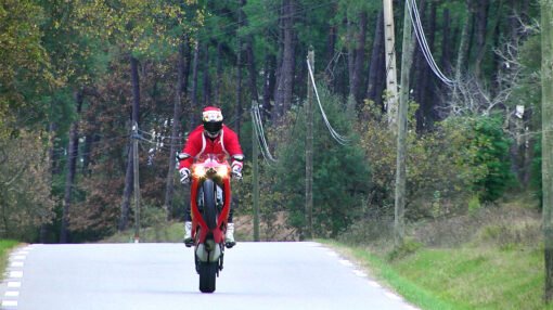 moto père noël